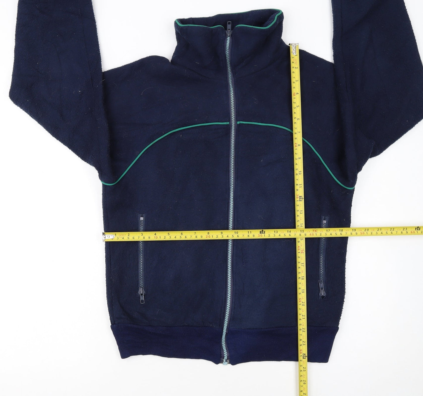 The North Face Womens Blue Fleece Full Zip Jacket M