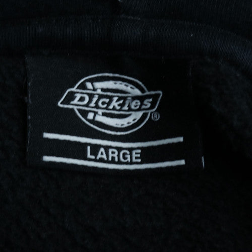 Dickies Men's Black Pullover Hoodie Size L Fleece Regular Fit