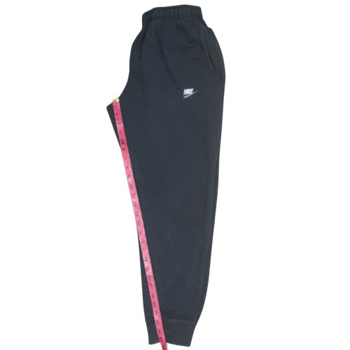 Nike Men's Black Sweatpants M Regular Fit Fleece Joggers