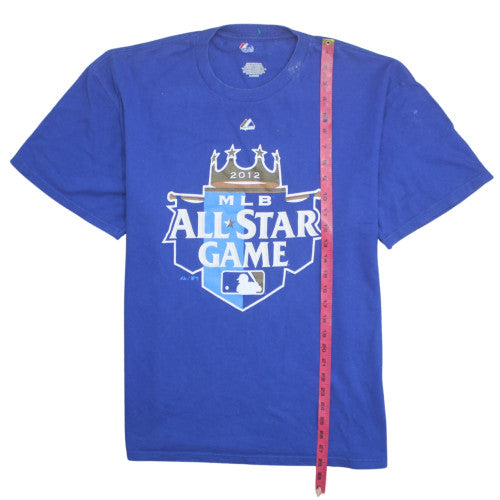 Majestic Men’s Blue MLB All-Star Game 2012 Cotton T-Shirt Size XL