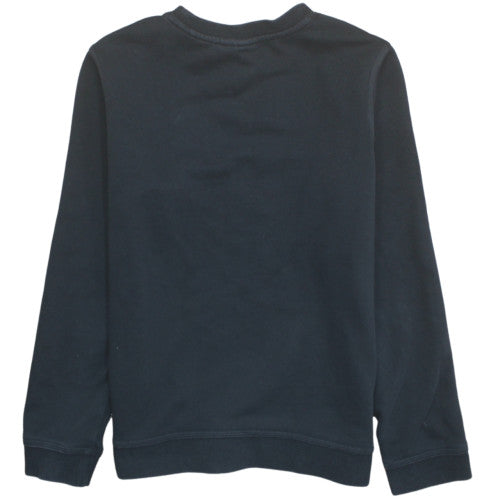 Nike Boys Black XL Pullover Fleece Sweatshirt Crew Neck Logo Jumper