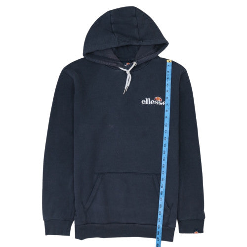 Ellesse Men’s Blue Pullover Hoodie Size L Regular Fleece Sweatshirt
