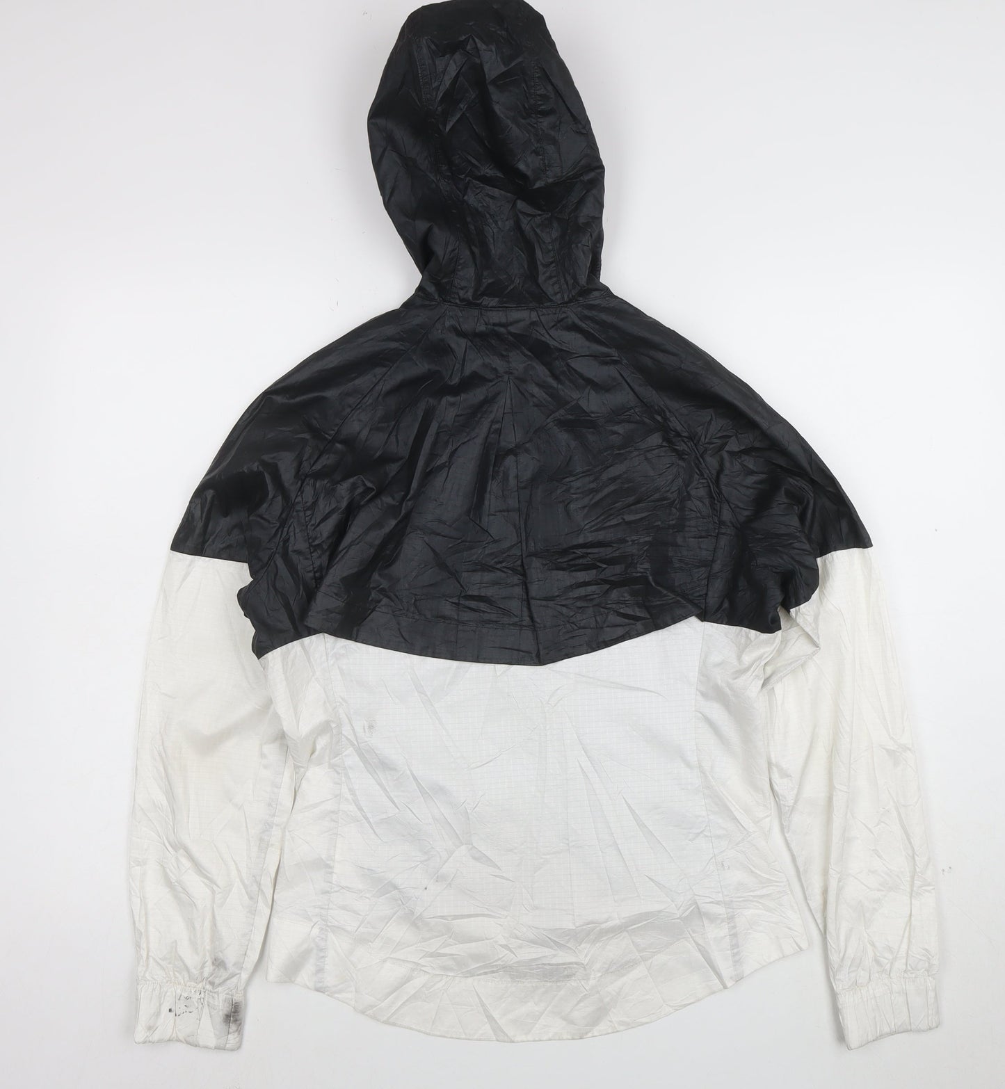 Nike Men's Black Windrunner Hooded Windbreaker Jacket Size S
