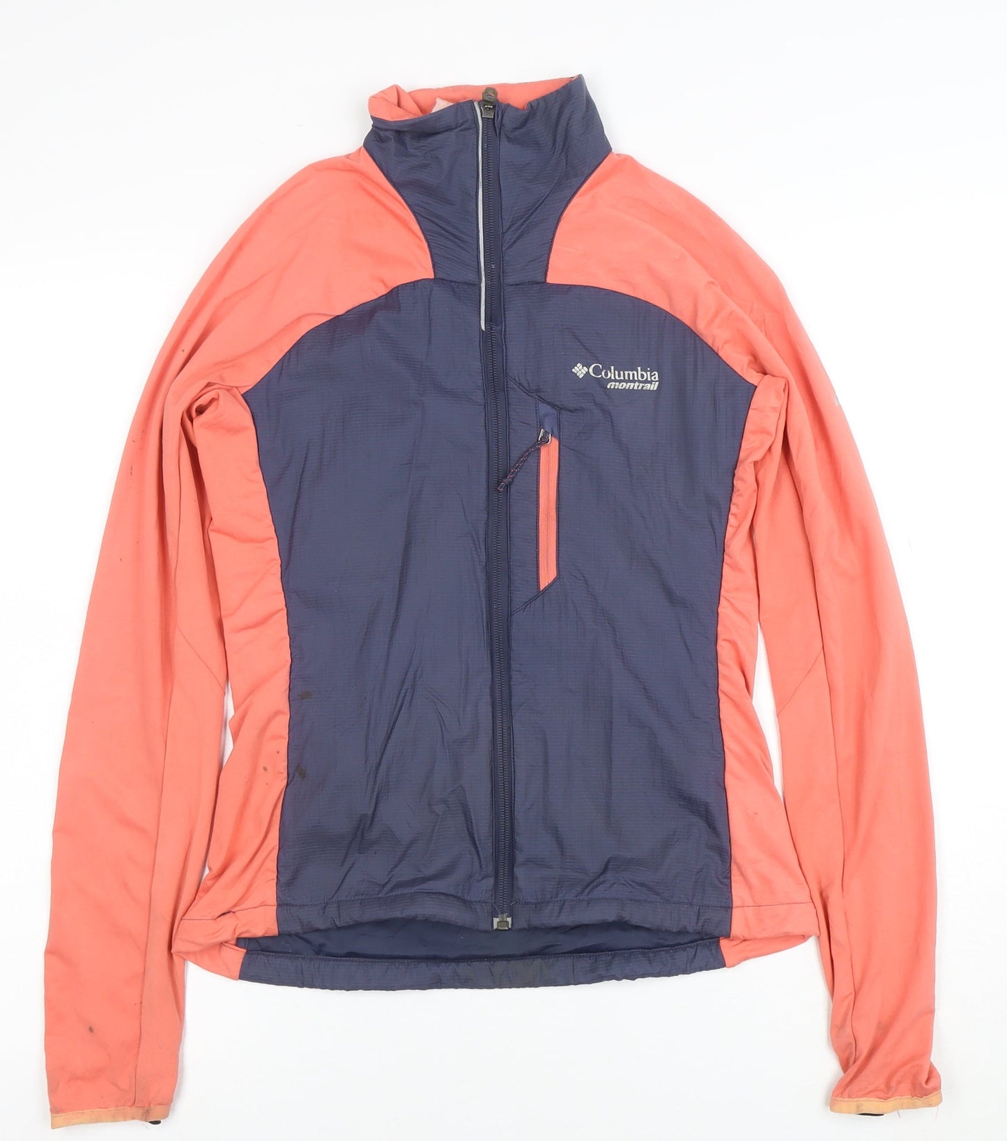 Columbia Women's Pink Blue XS Lightweight Windbreaker Jacket
