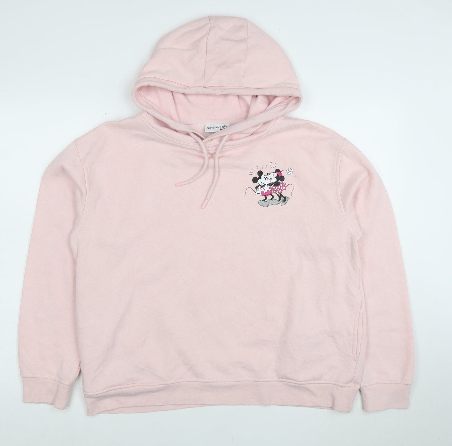 Disney Women’s Pink Minnie Mouse Pullover Hoodie Size M