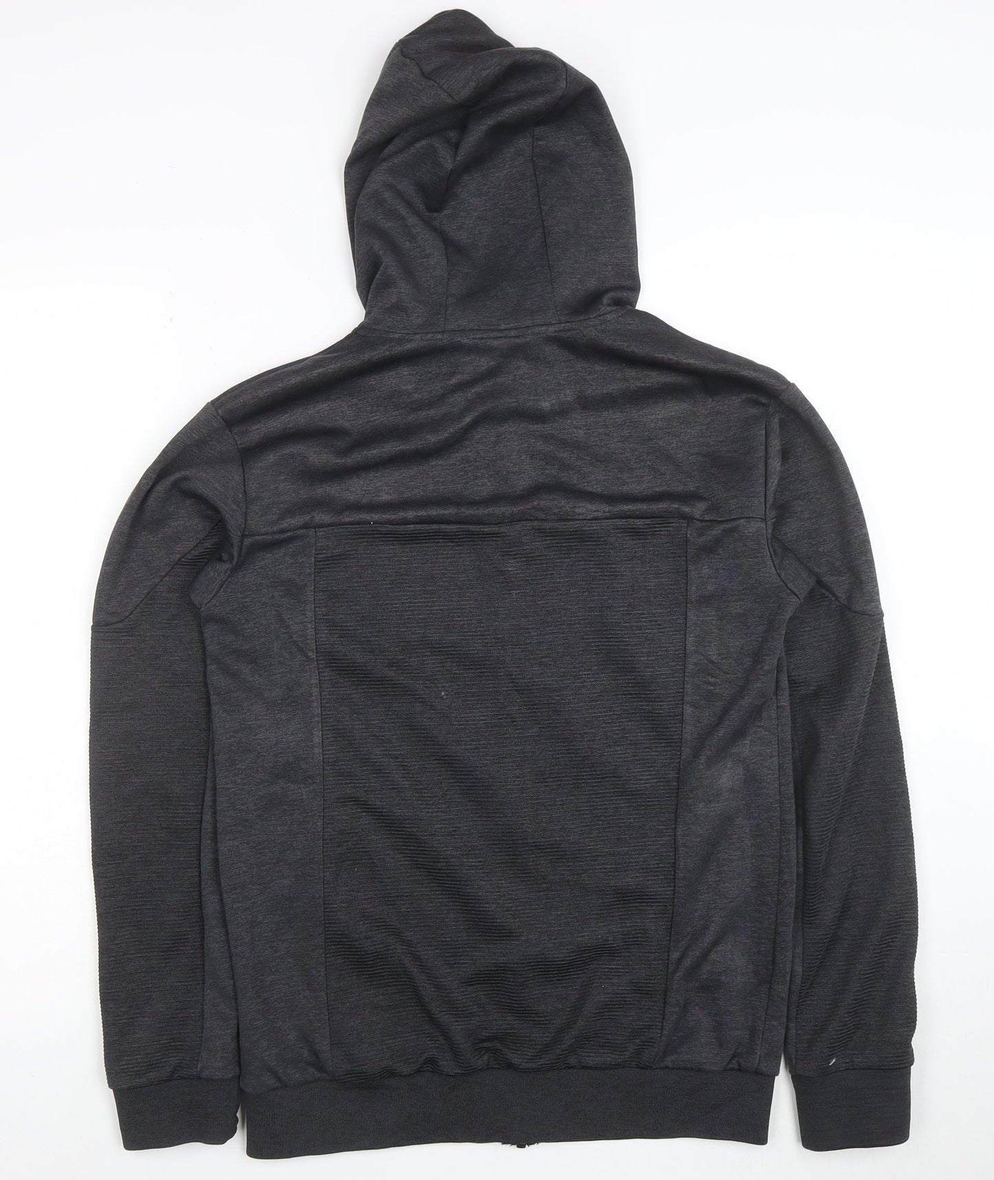 Ellesse Men's Grey XS Full Zip Hoodie with Logo Detail