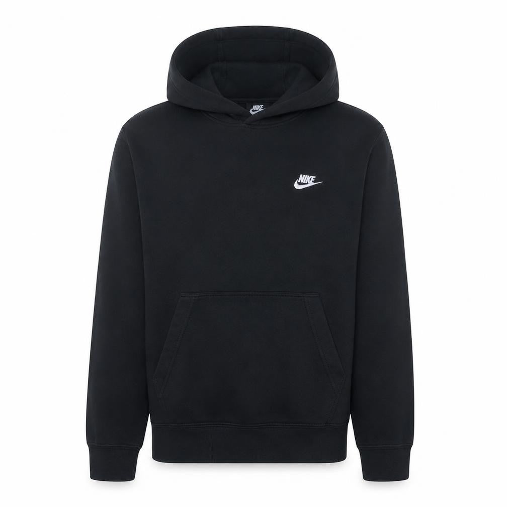Nike Men's Black XS Pullover Fleece Hoodie with Logo