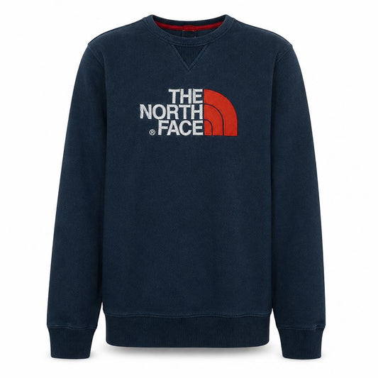 The North Face Men's Blue M Pullover Sweatshirt with Logo