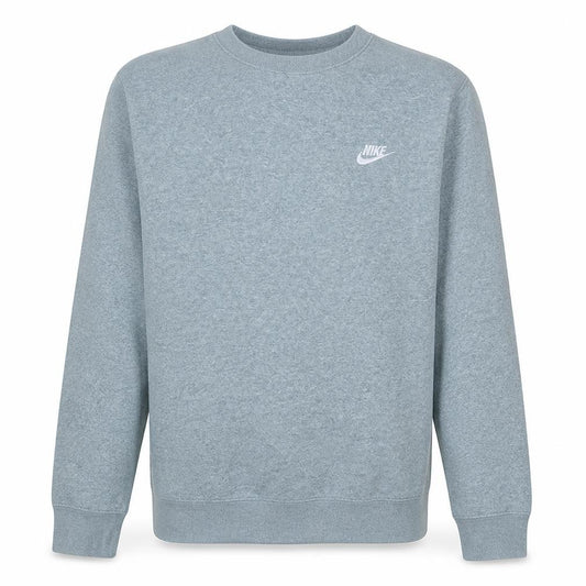 Nike Men's Grey Crew Neck Pullover Sweatshirt Size S