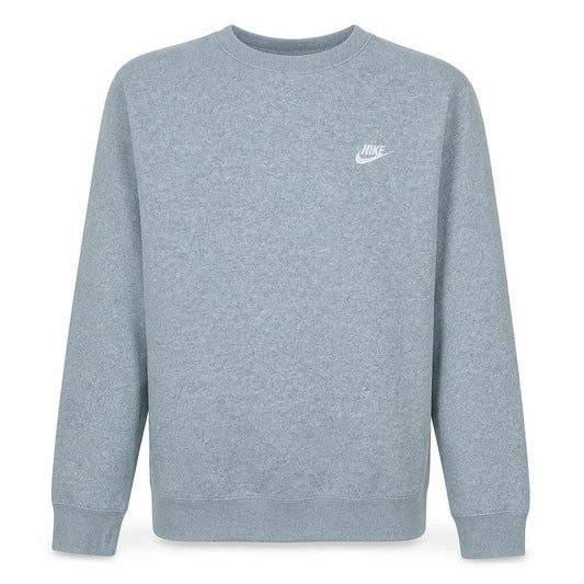 Nike Men's Grey Crew Neck Pullover Sweatshirt Size S