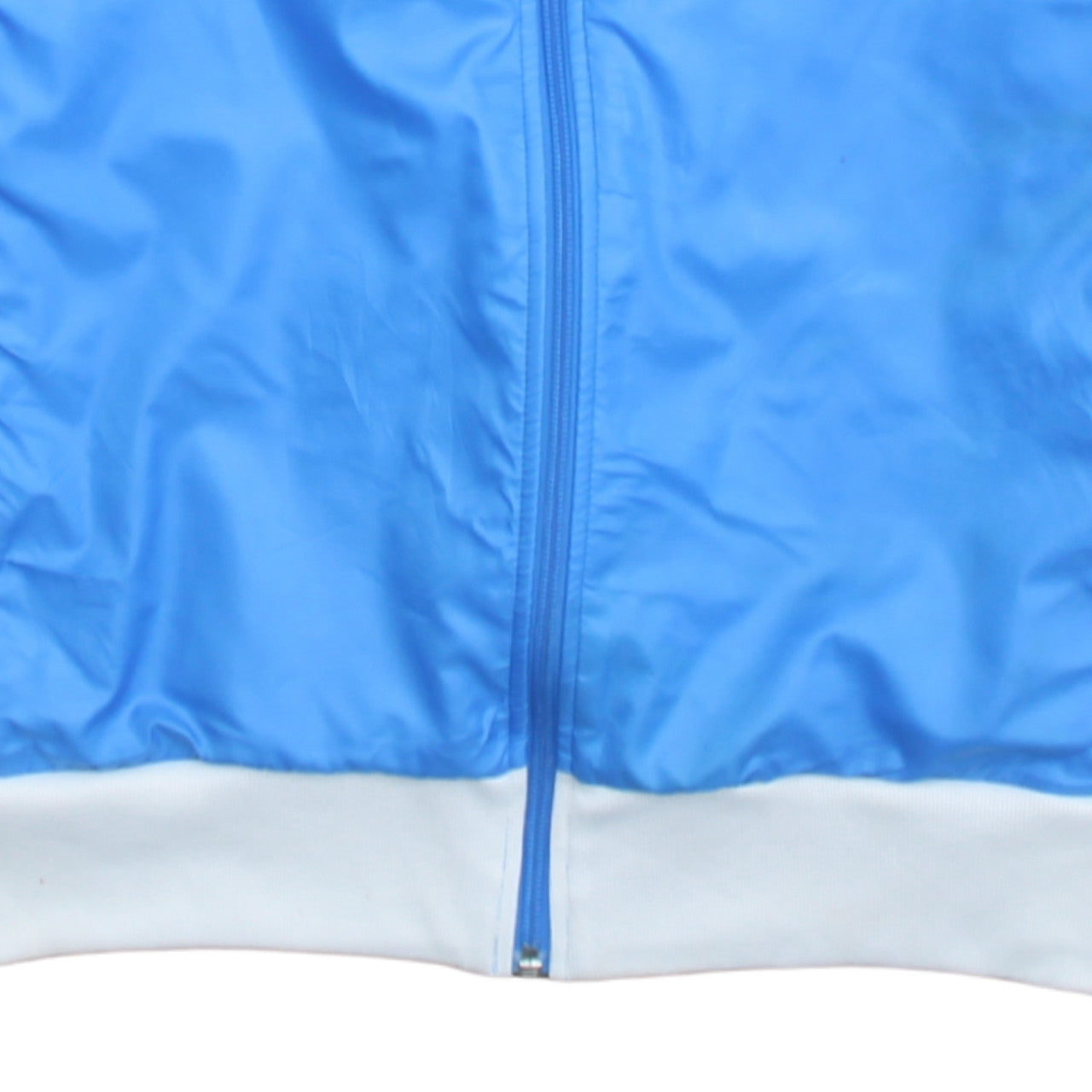 Adidas Men's Blue Full Zip Sports Sweatshirt Size L Retro Track Top