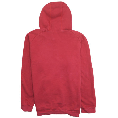 Adidas Men's Red 2XL Pullover Hoodie Fleece Sports Sweatshirt