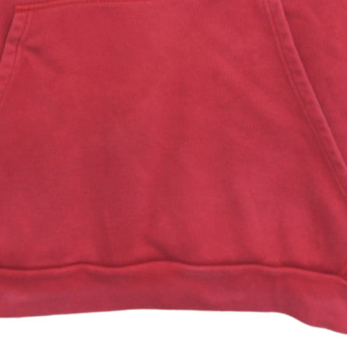 Adidas Men's Red 2XL Pullover Hoodie Fleece Sports Sweatshirt