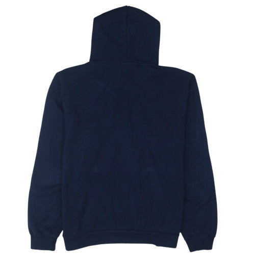 Puma Mens Blue XL Pullover Hoodie Fleece Logo Sports Sweatshirt