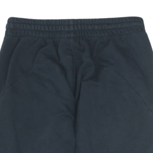 Adidas Men's Black Jogger Trousers Size S Regular Fit Cotton Blend
