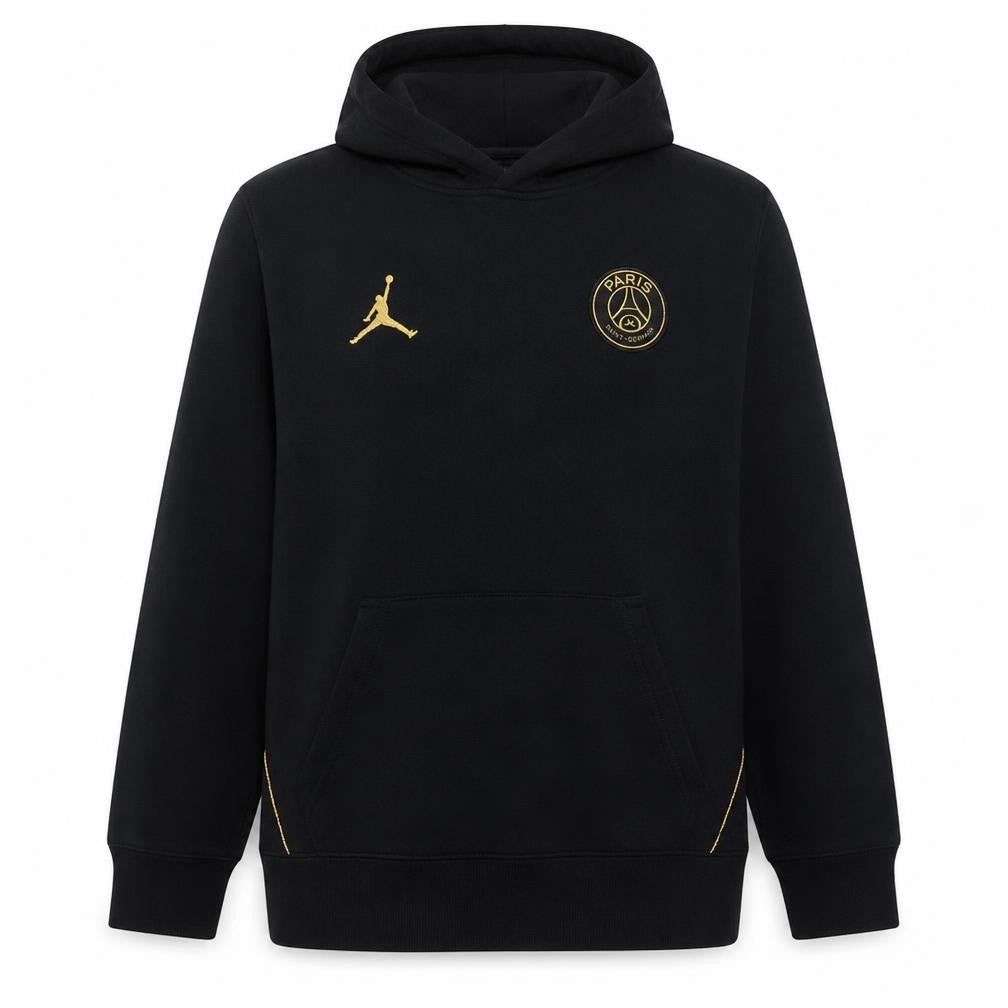 Jordan Boys Black XL Pullover Hoodie Paris Saint Germain Logo