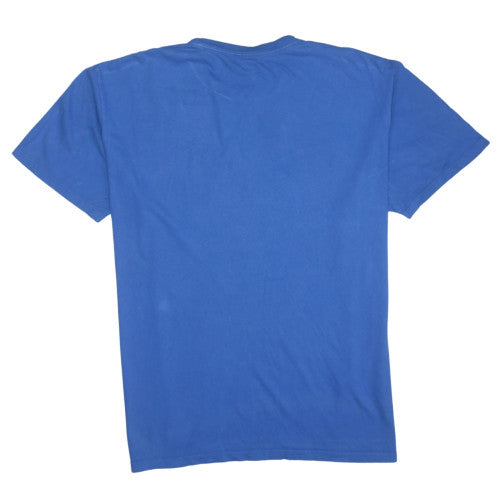 Ralph Lauren Polo Bear Blue Cotton Men's Short Sleeve T-Shirt Size L