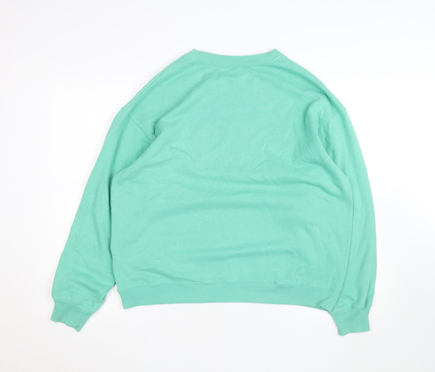 Hollister Women’s Green Saint Lucia Caribbean Pullover Sweatshirt M