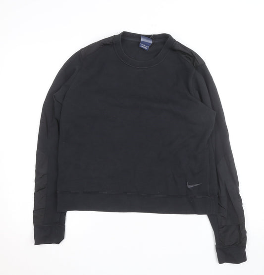Nike Men's Black Crew Neck Pullover Sweatshirt Size L