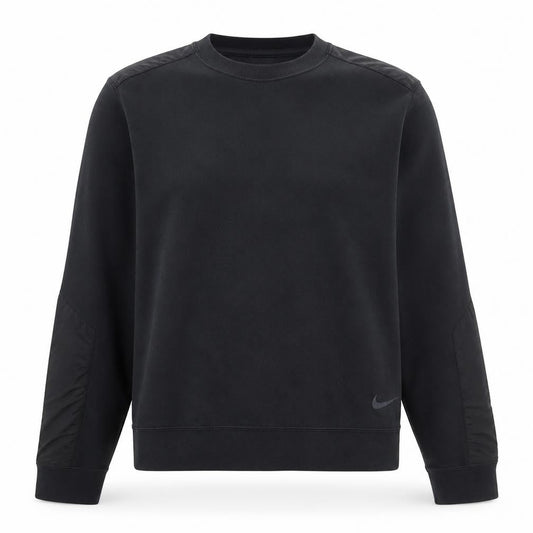 Nike Men's Black Crew Neck Pullover Sweatshirt Size L