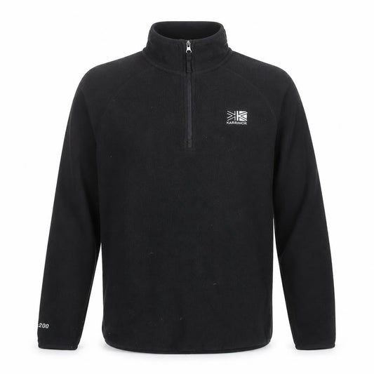 Karrimor Men's Black XS Fleece 1/2 Zip Activewear Jacket