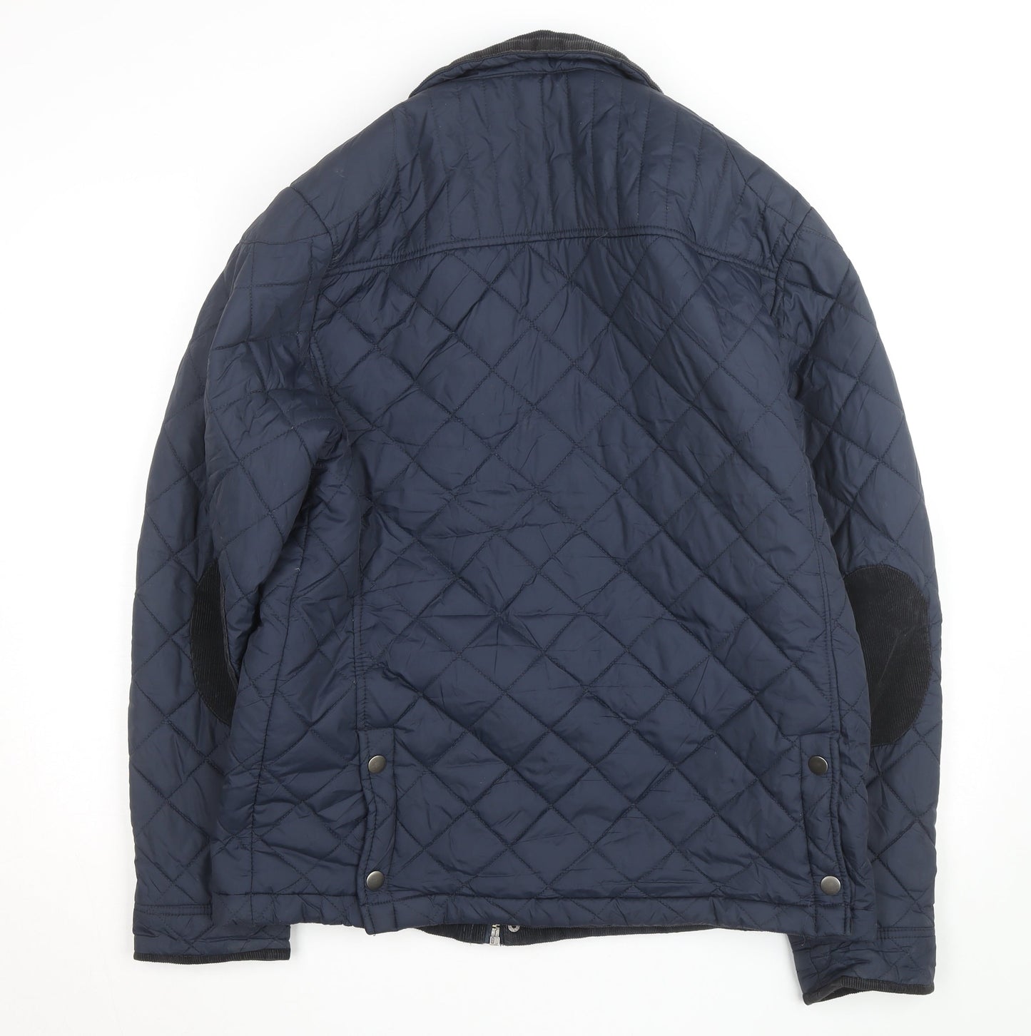 Dunnes Stores Men’s Blue Quilted Polyester Lined Jacket Size L
