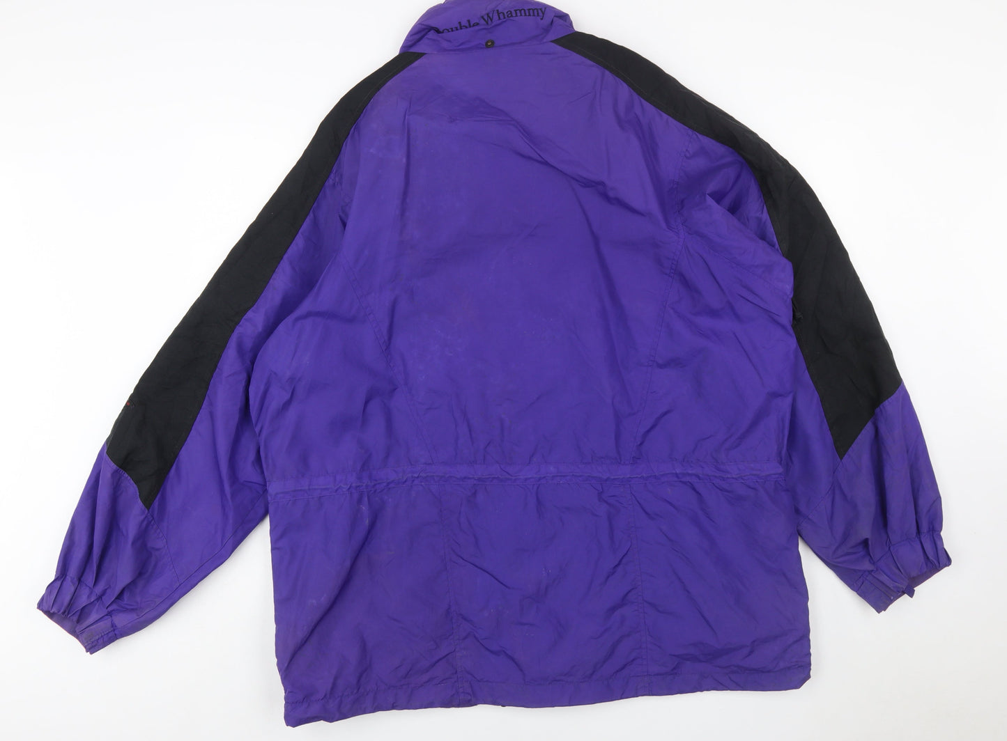 Columbia Men's Purple Tech Series Waterproof Parka Jacket L