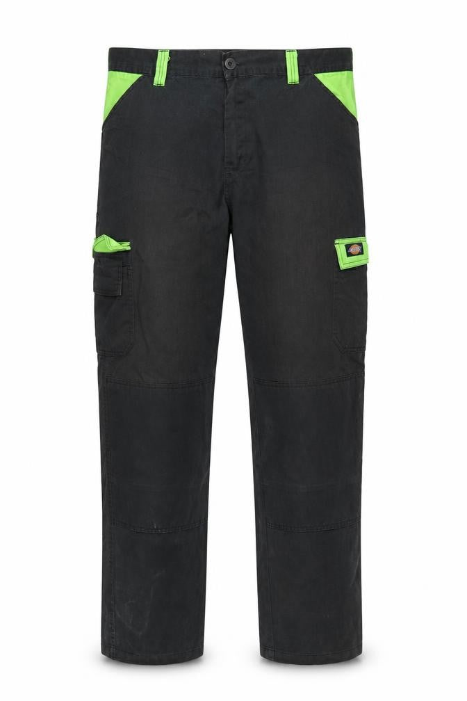 Dickies Men’s Black Cargo Work Trousers L 40in Waist Cotton Blend