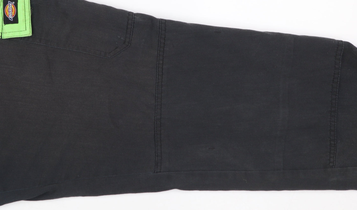 Dickies Men’s Black Cargo Work Trousers L 40in Waist Cotton Blend