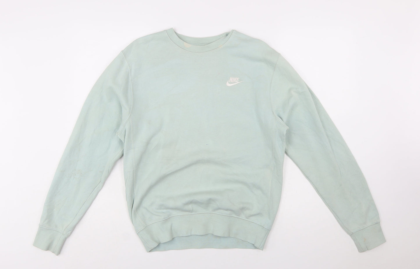 Nike Men's Green XS Crew Neck Pullover Sweatshirt