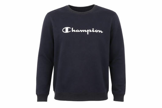 Champion Men's Black Small Crew Neck Pullover Sweatshirt