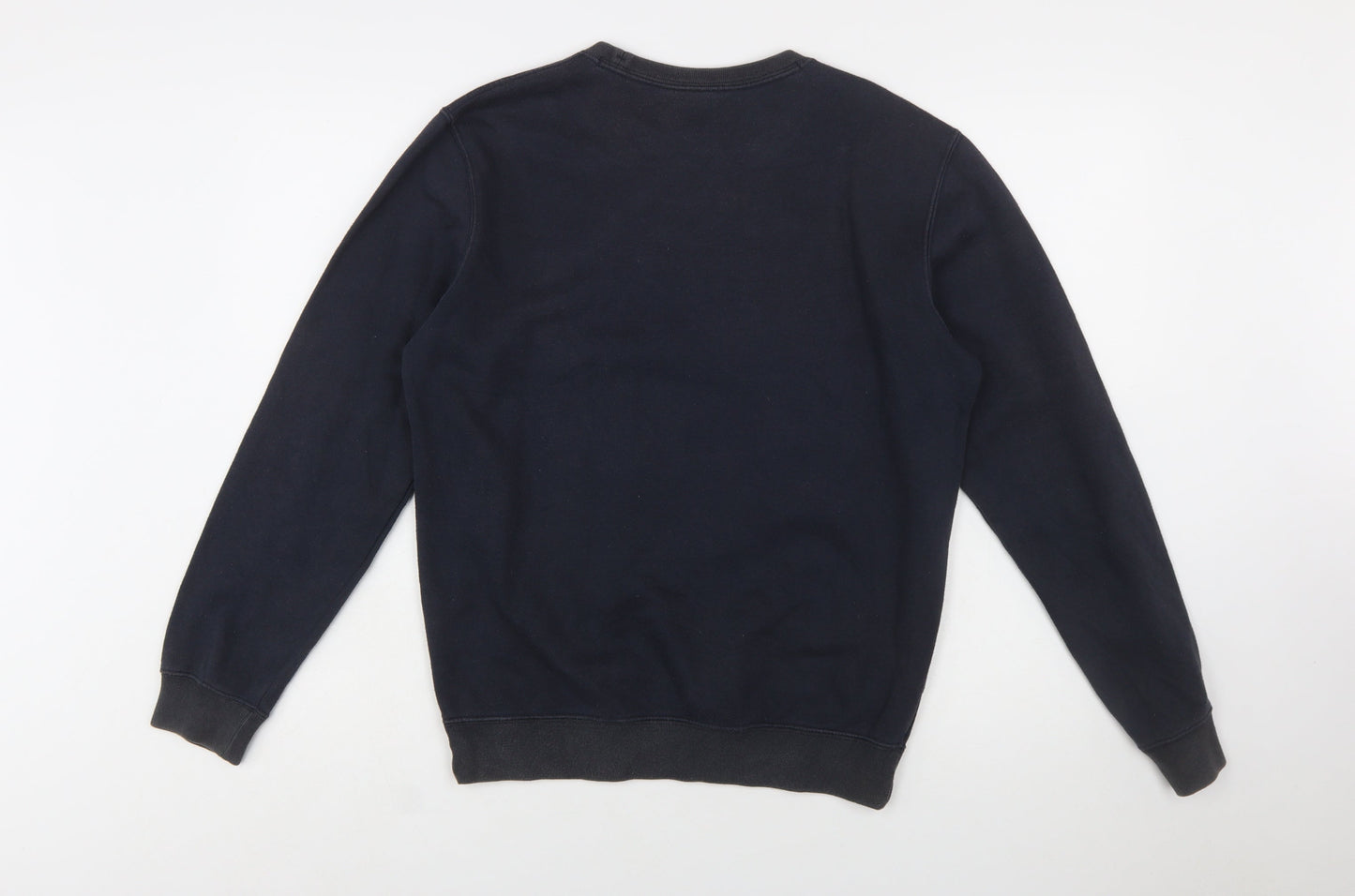 Champion Men's Black Small Crew Neck Pullover Sweatshirt
