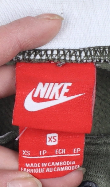 Nike Women’s Green XS Jogger Sweatpants with Logo Detail