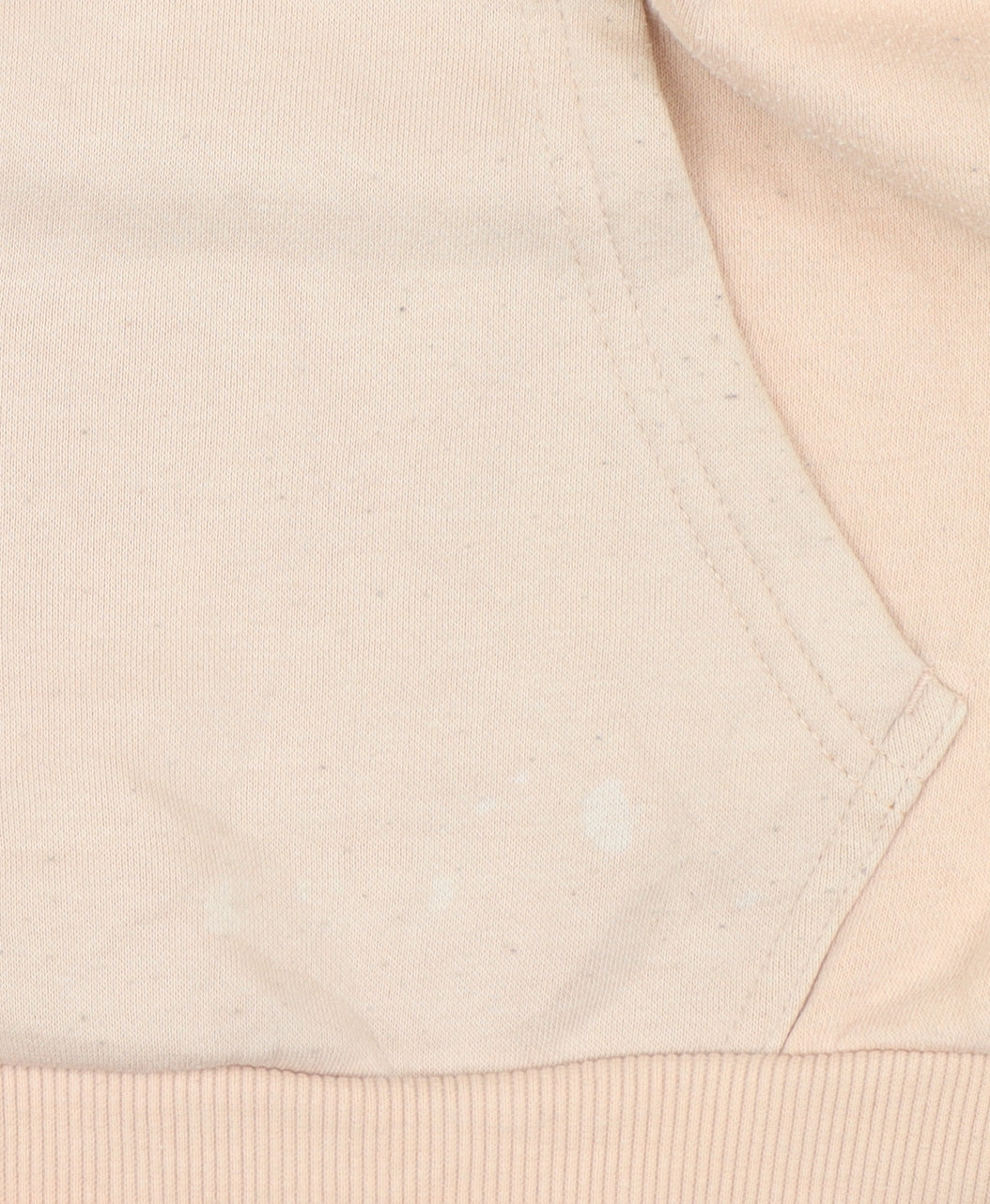 Fila Womens Beige Pullover Hoodie Medium Logo Sleeve Tape Sweatshirt
