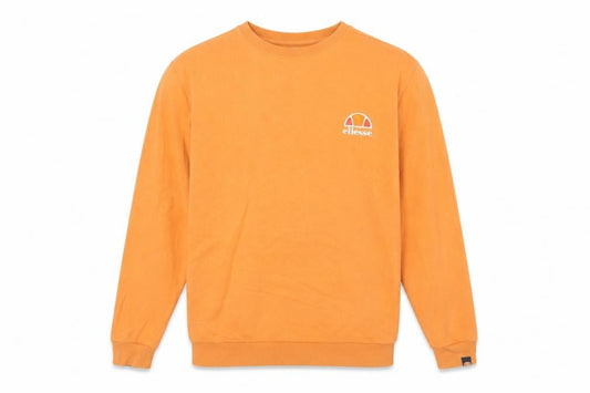 Ellesse Men's Orange XS Crew Neck Pullover Sweatshirt