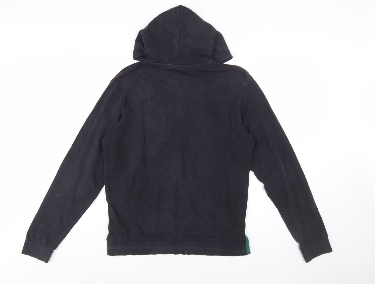 Champion Boys Green & Black 2XL Half Zip Hoodie with Logo Trim