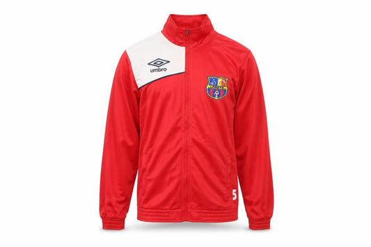 Umbro Men's Red Full Zip Football Sweatshirt Jacket M