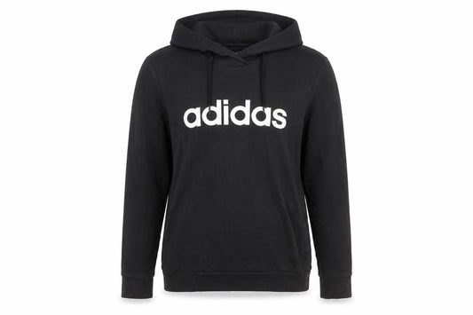 Adidas Women's Black Pullover Hoodie Small 8-10 Cotton Blend