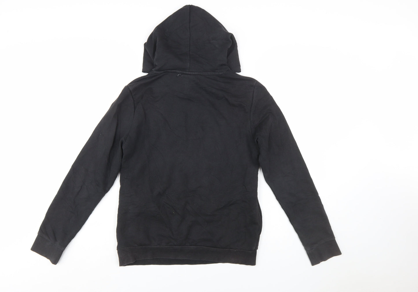 Adidas Women's Black Pullover Hoodie Small 8-10 Cotton Blend