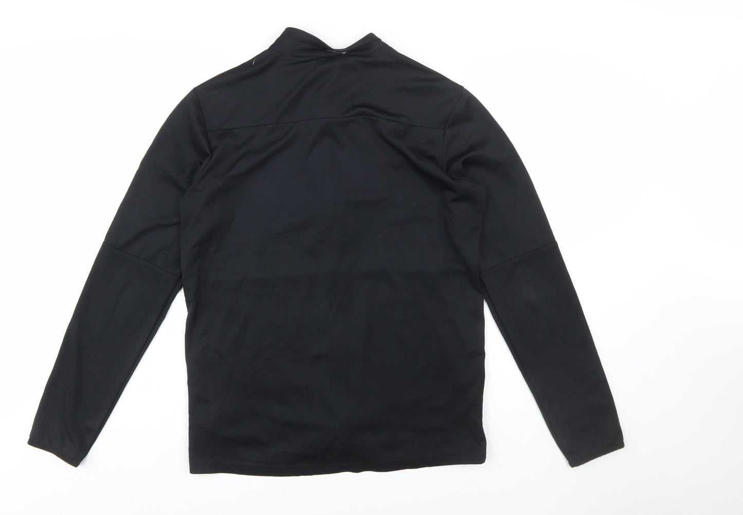 Nike Men's Black Full Zip Dri-Fit Sports Sweatshirt M