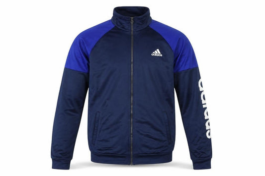 Adidas Men's Blue Full Zip Sports Sweatshirt Size S