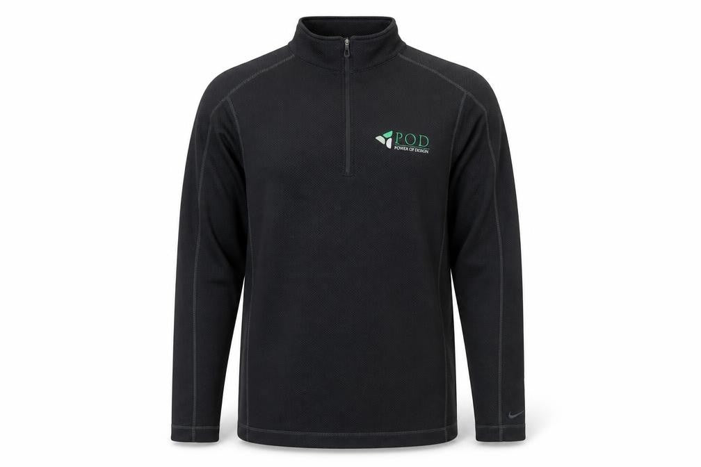Nike Golf Men's Black L Dri-Fit Quarter Zip Sweatshirt