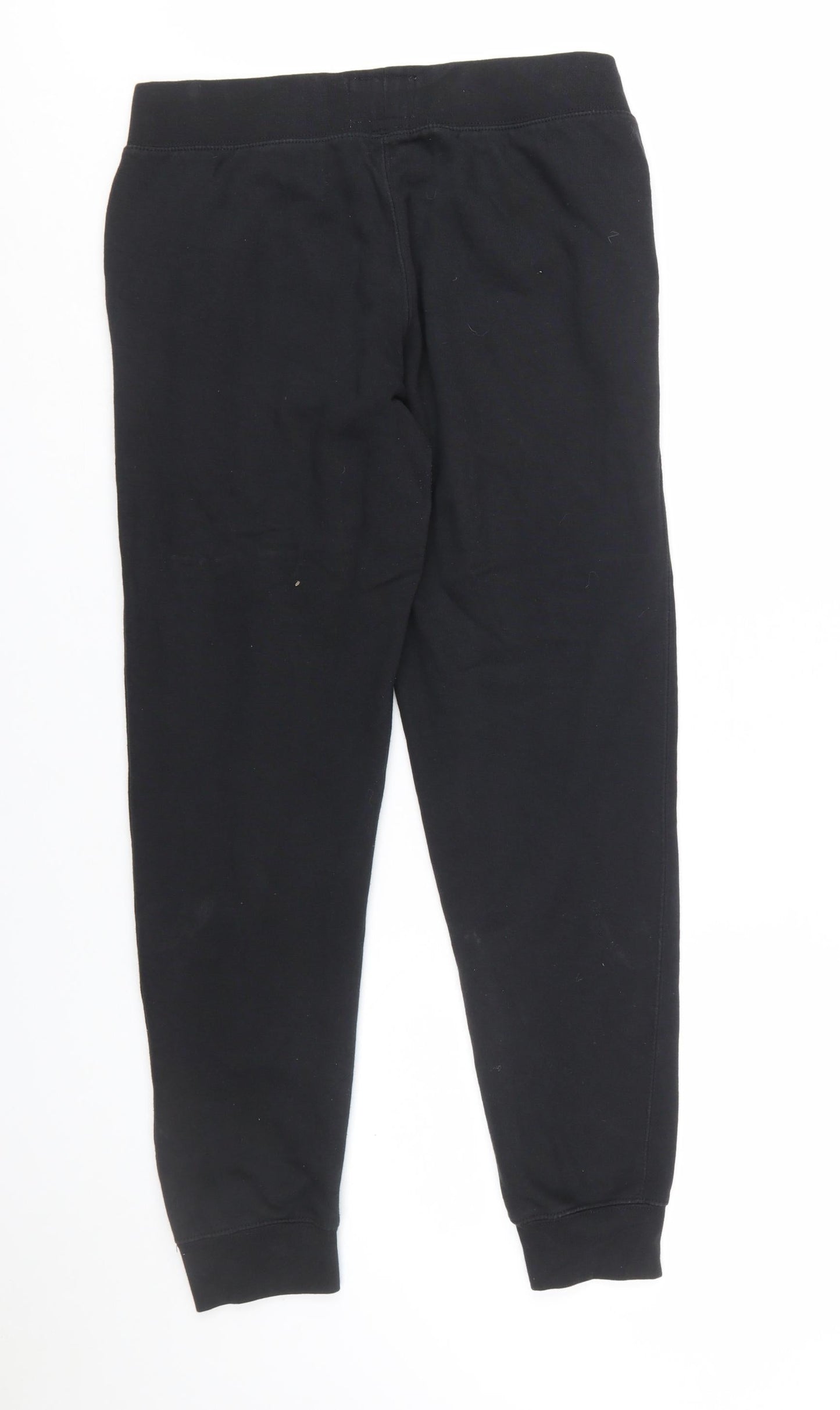 Champion Men's Black Fleece Jogger Trousers Size S Regular Fit