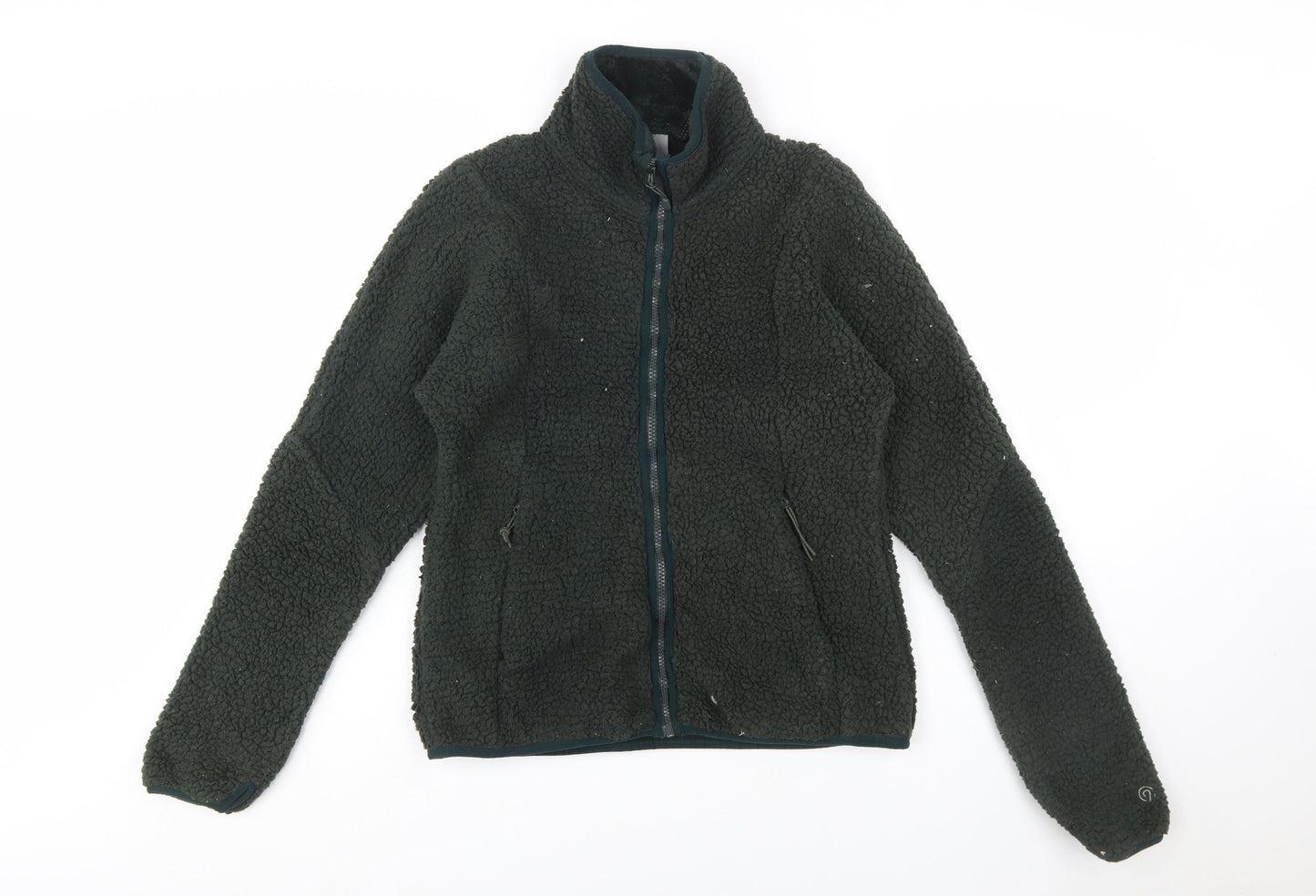 Champion Women's Green Fleece Full Zip Jacket XS