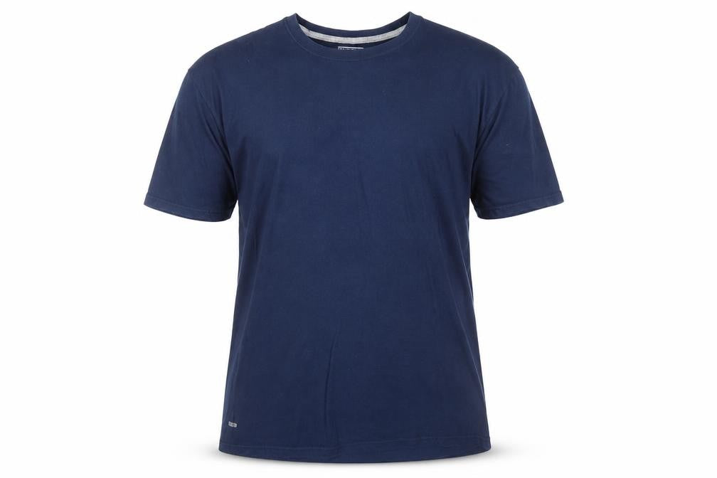 Starter Men's Navy Blue Training-Fit Active Cotton T-Shirt XL