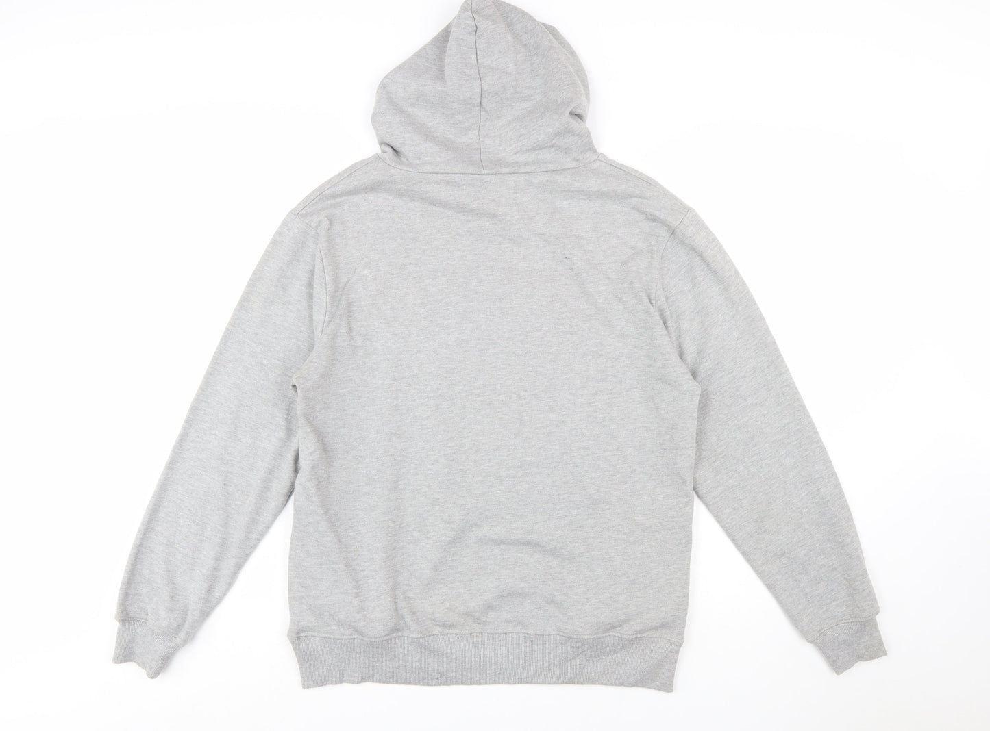 Disney Women Grey Mickey Mouse Pullover Hoodie Size L
