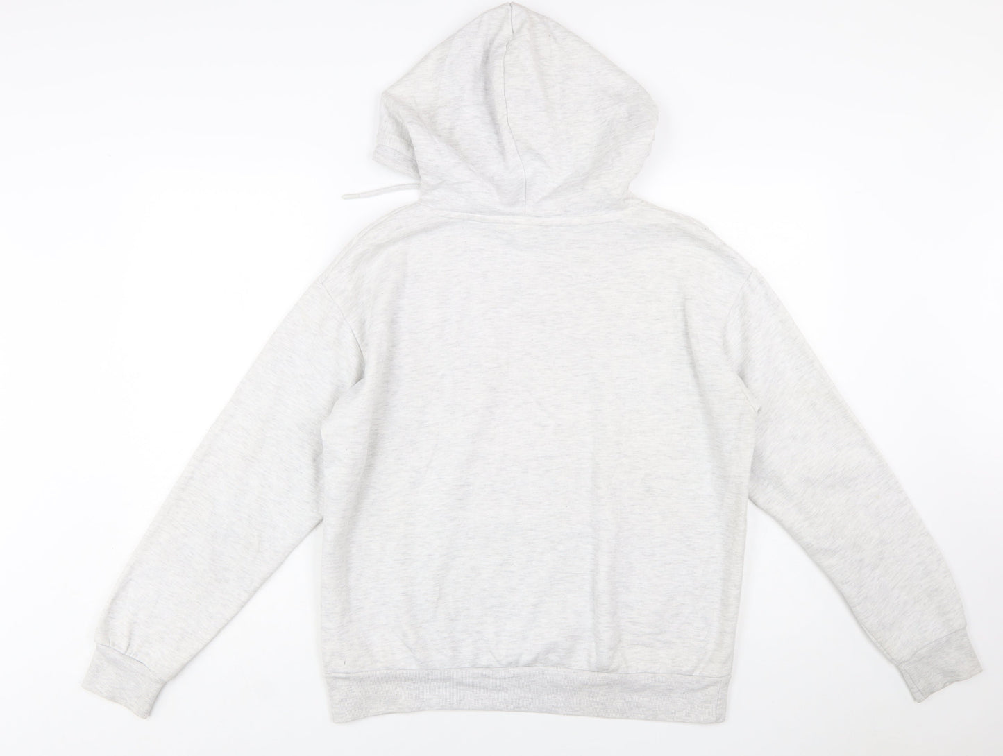 Disney Women’s Grey Mickey Mouse Hoodie Size S Pullover Sweatshirt