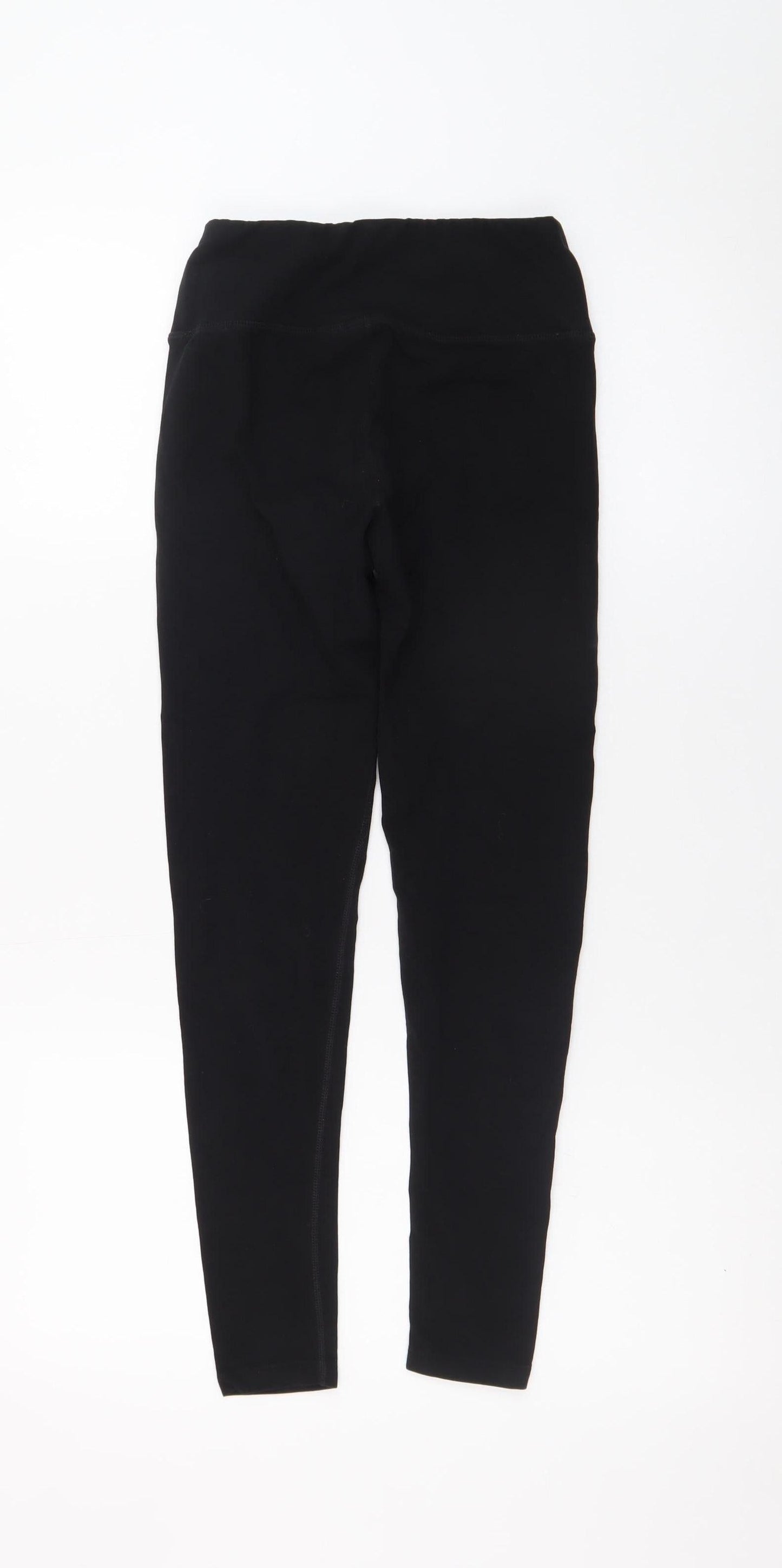 DKNY Women’s Black XS Ankle Length Logo Sport Leggings