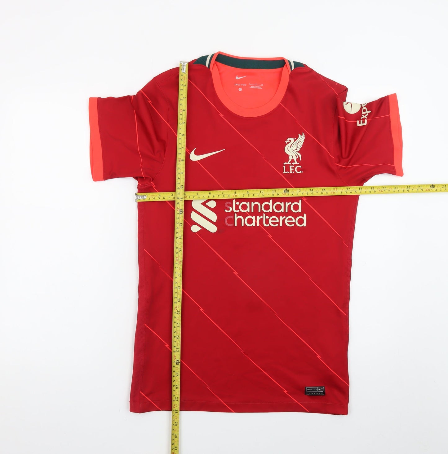 Nike Liverpool FC Red Men's Small Dri-Fit Short Sleeve Football T-Shirt