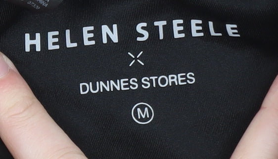 Helen Steele x Dunnes Women’s Black Wide-Leg Sweatpants M